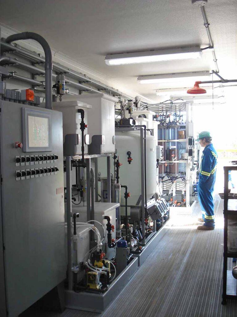 SulfIX pilot system supporting mine water permitting and treatment design