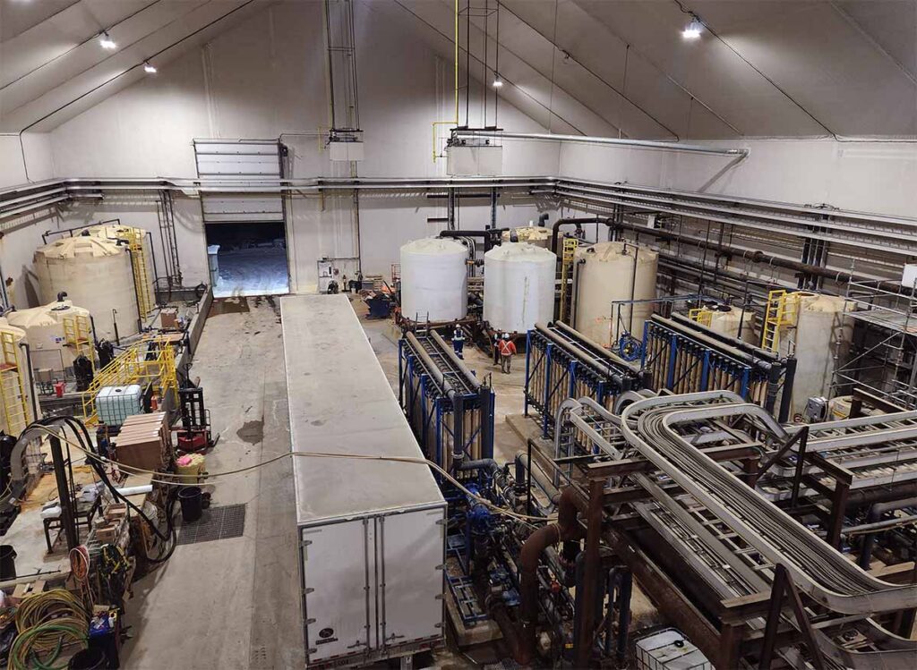 Emergency mine water treatment facility deployed to stabilize water quality and restore compliance